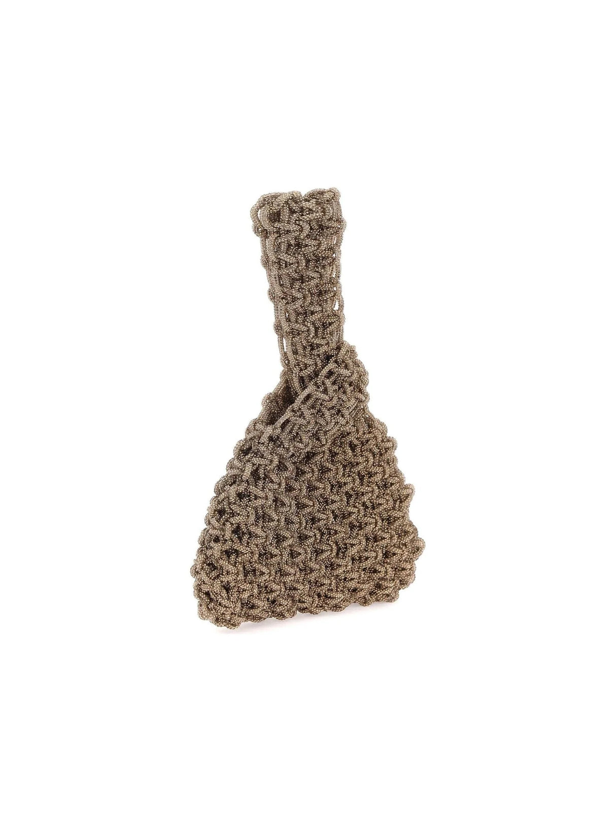 HIBOURAMA-Mini Niky Woven Crystal Bag-JOHN JULIA