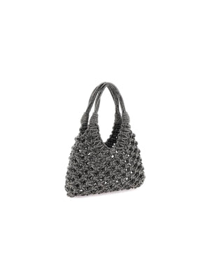 HIBOURAMA-Vannifique Hand-woven Micro Crystal Bag-JOHN JULIA