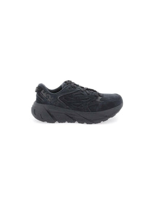 Black Clifton L Suede Sneakers HOKA JOHN JULIA.