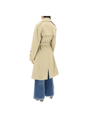 Cotton Double-Breasted Trench Coat HOMME GIRLS JOHN JULIA.