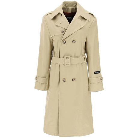 Cotton Double-Breasted Trench Coat HOMME GIRLS JOHN JULIA.