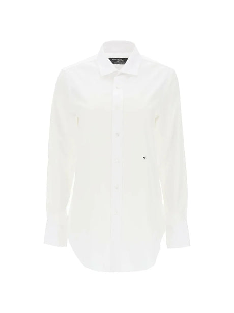 Cotton Twill Shirt HOMME GIRLS JOHN JULIA.