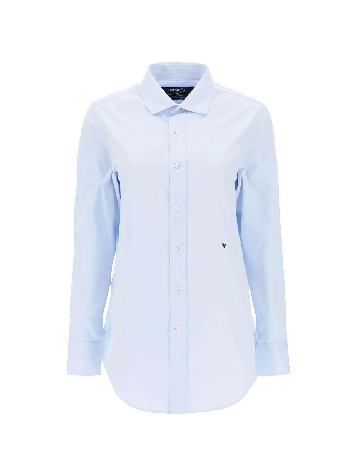 Cotton Twill Shirt HOMME GIRLS JOHN JULIA.