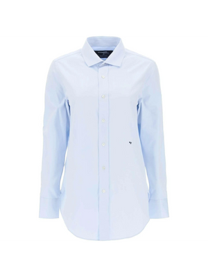 Cotton Twill Shirt HOMME GIRLS JOHN JULIA.