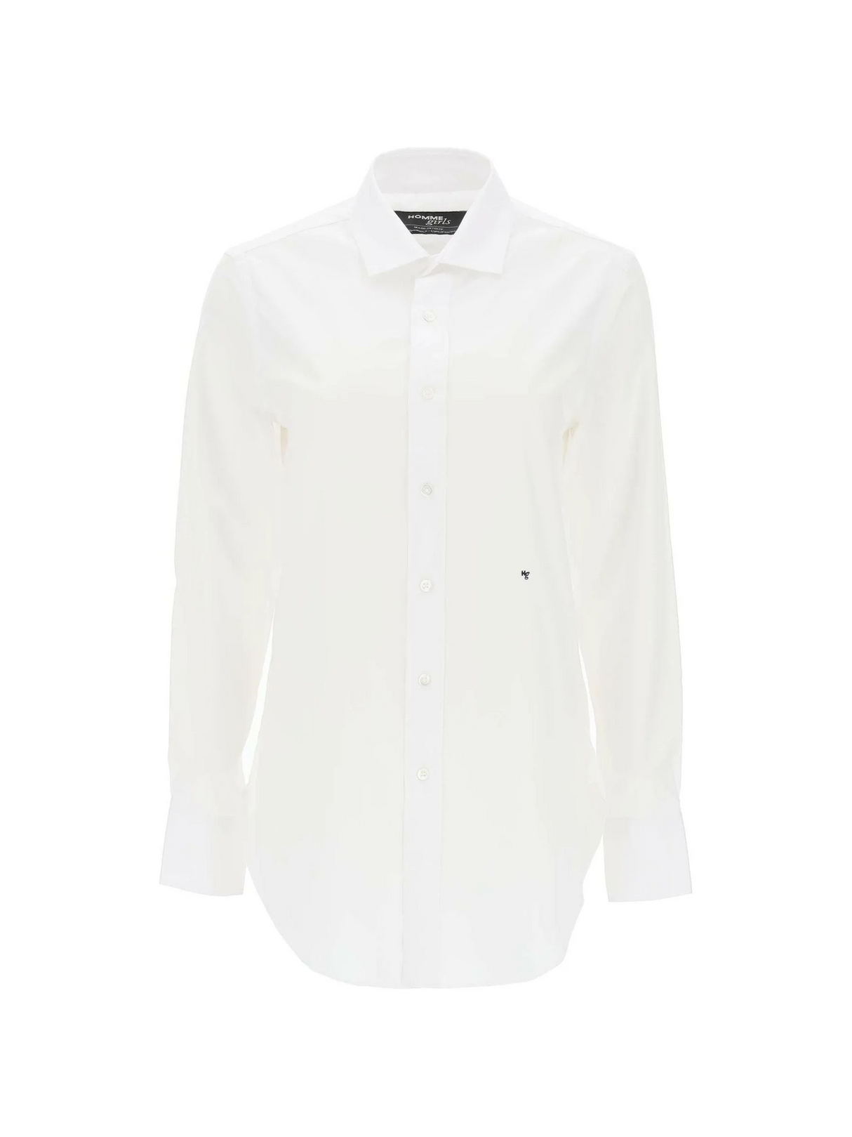 Cotton Twill Shirt HOMME GIRLS JOHN JULIA.