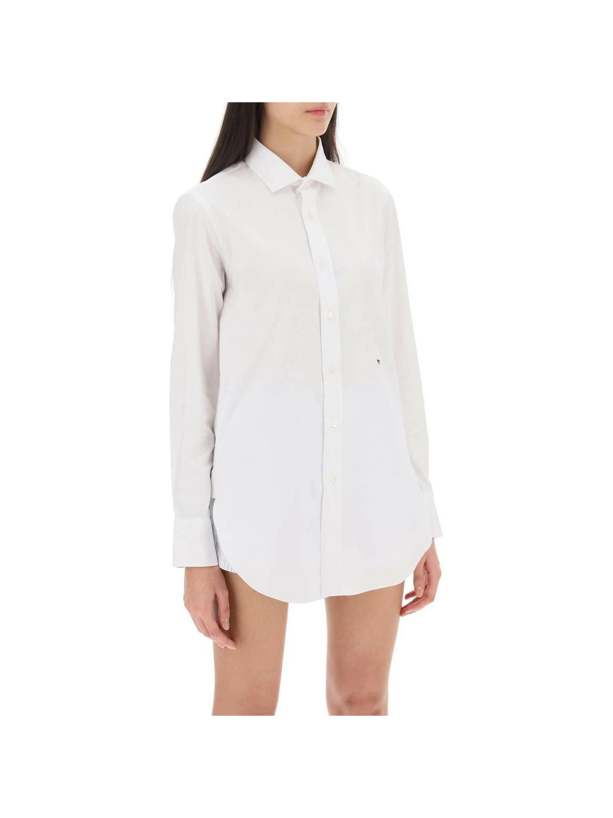 Cotton Twill Shirt HOMME GIRLS JOHN JULIA.