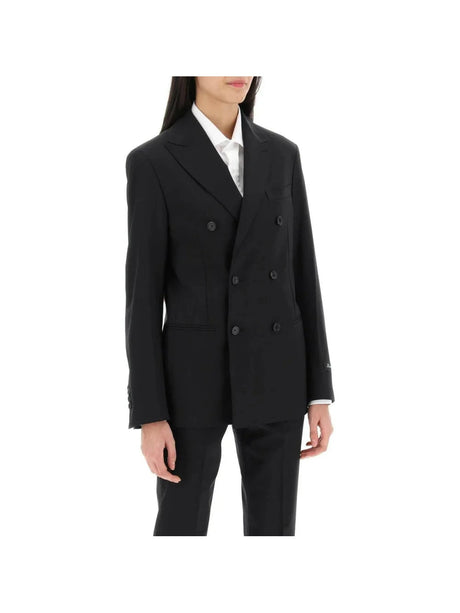 Slim-Fit Double-Breasted Blazer HOMME GIRLS JOHN JULIA.