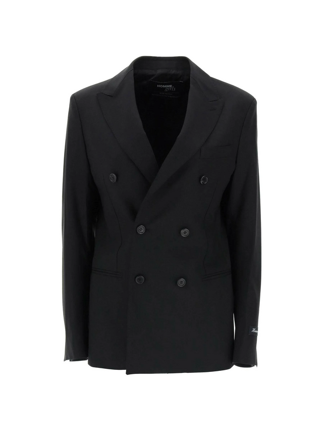 Slim-Fit Double-Breasted Blazer HOMME GIRLS JOHN JULIA.