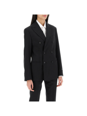 Slim-Fit Double-Breasted Blazer HOMME GIRLS JOHN JULIA.