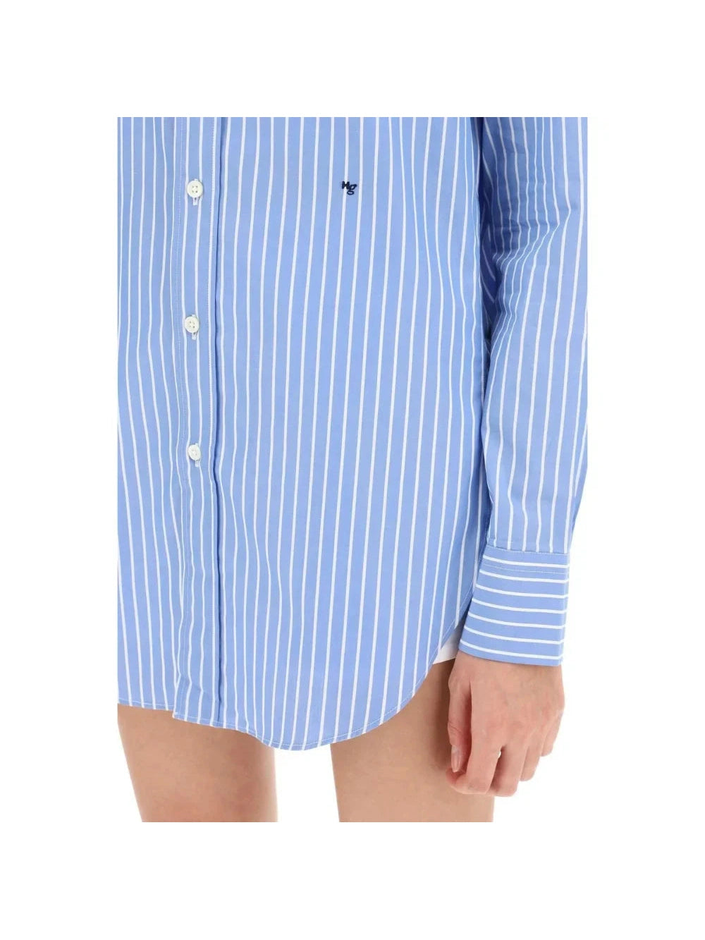 Striped Poplin Shirt HOMME GIRLS JOHN JULIA.