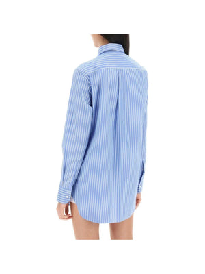 Striped Poplin Shirt HOMME GIRLS JOHN JULIA.