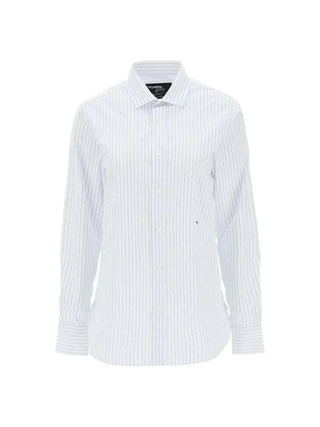 Striped Poplin Shirt HOMME GIRLS JOHN JULIA.