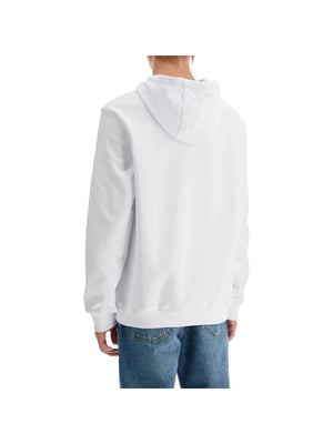 HUGO-Brushed Cotton Hoodie -JOHN JULIA.