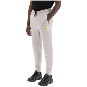 Cotton Light Pastel Gray Doak Cotton Jogger Pants HUGO JOHN JULIA.