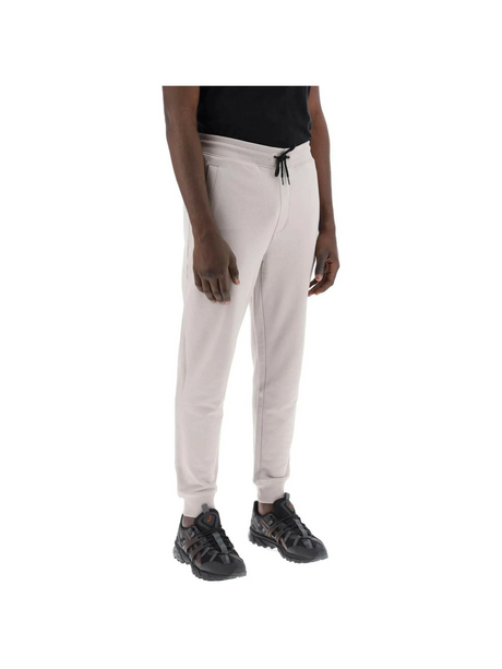 Cotton Light Pastel Gray Doak Cotton Jogger Pants HUGO JOHN JULIA.