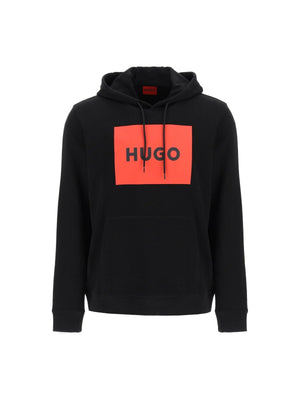 Cotton Logo Graphic Hoodie