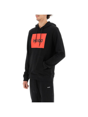 Cotton Logo Graphic Hoodie