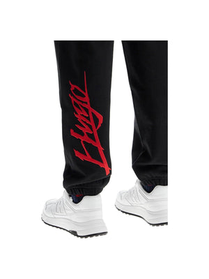 Cotton Logo Joggers For