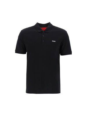 HUGO-Cotton Piqué Polo Shirt -JOHN JULIA.