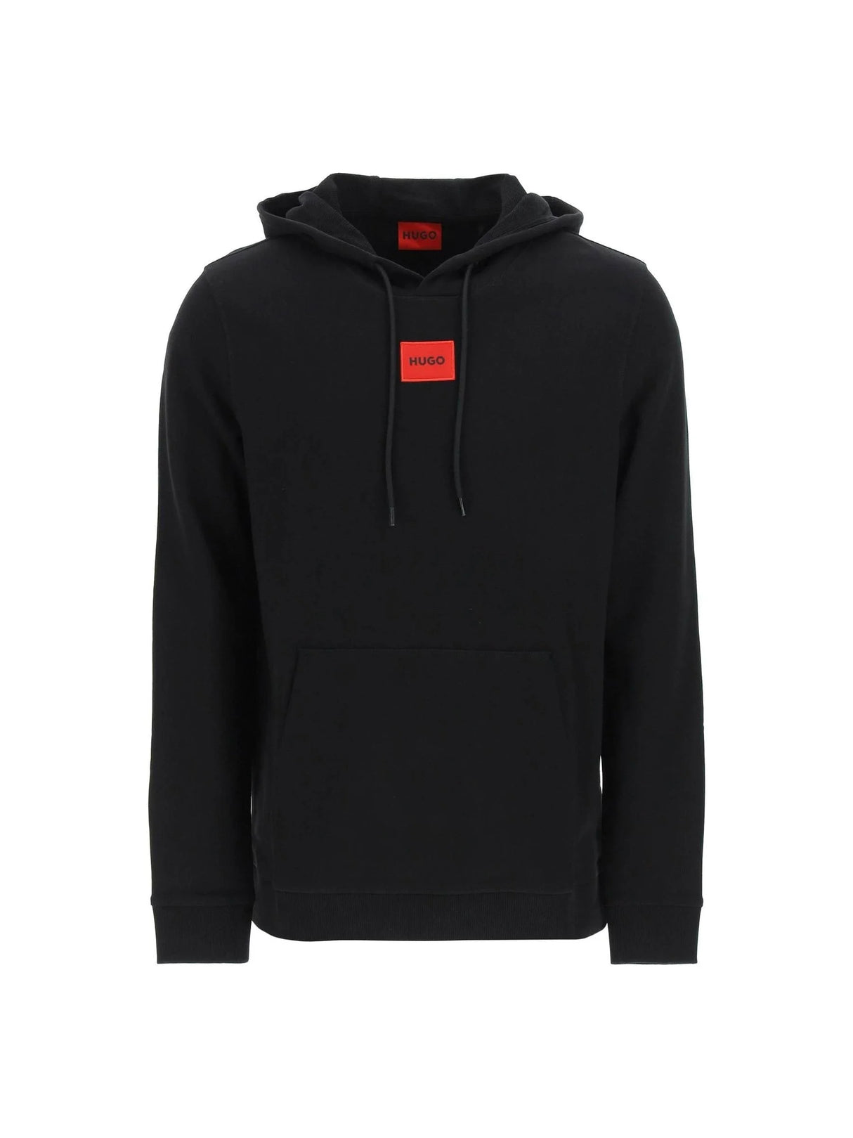 HUGO-Daratschi Logo Patch Hoodie-JOHN JULIA