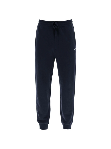 Dark Blue Cotton Jersey Sweatpants HUGO JOHN JULIA.