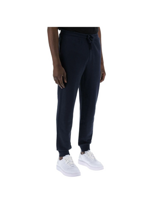 Dark Blue Cotton Jersey Sweatpants HUGO JOHN JULIA.