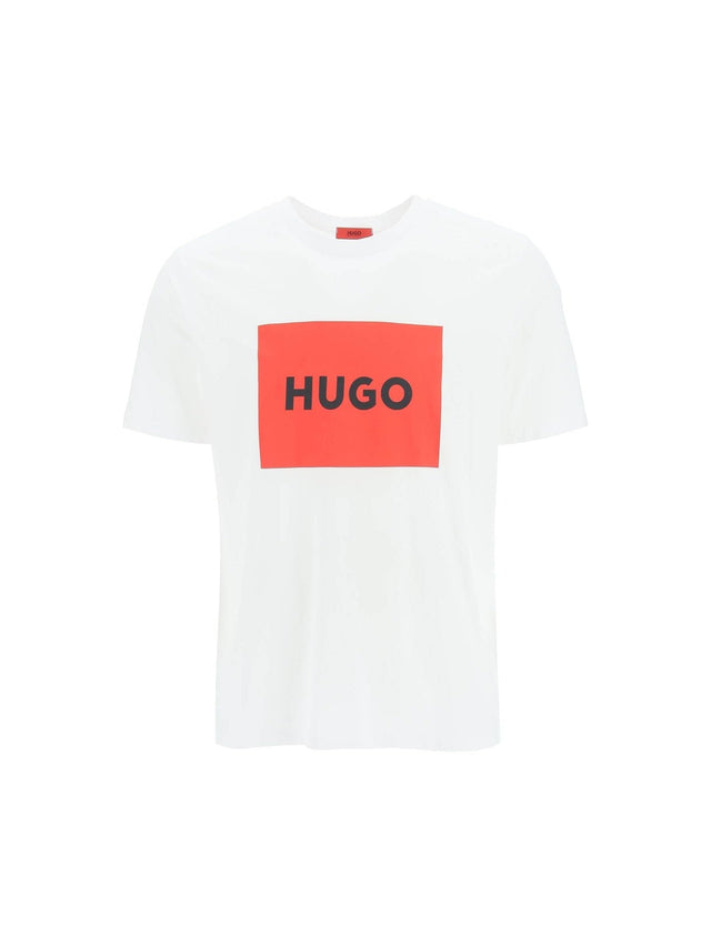 HUGO-Dulive Logo Box T-shirt-JOHN JULIA