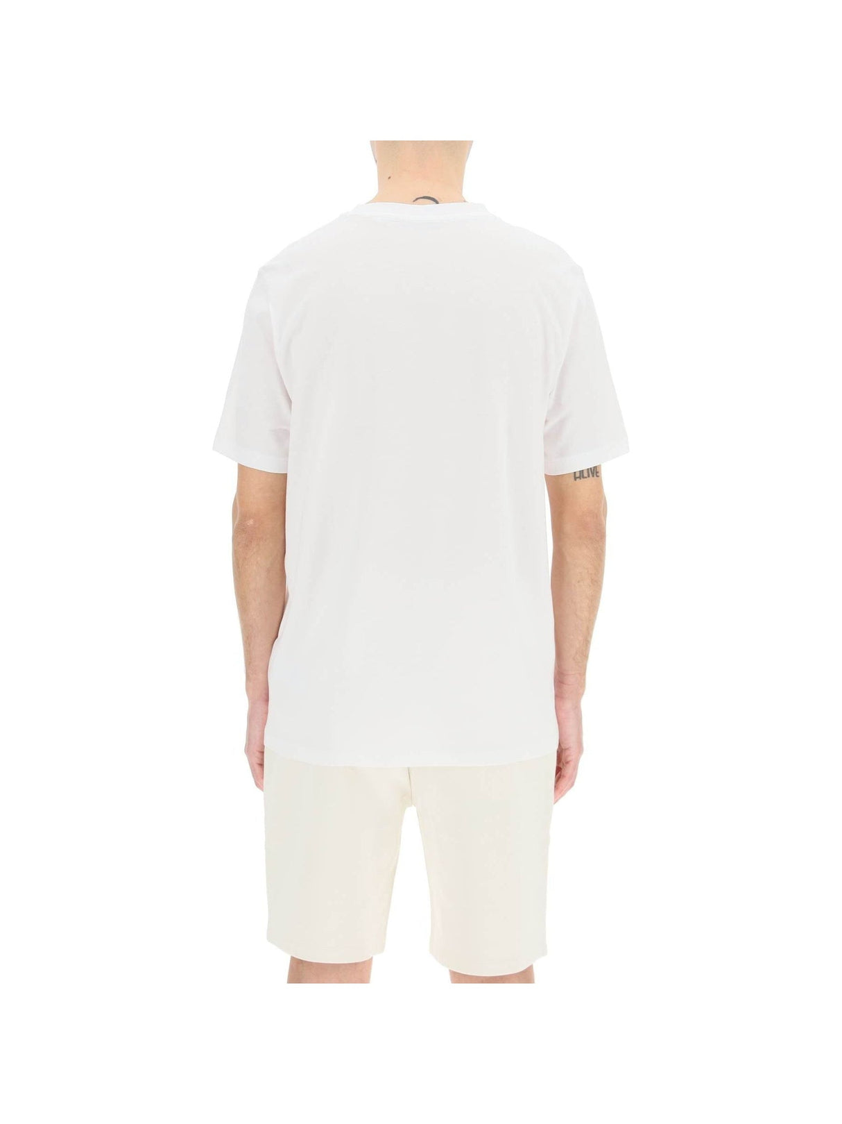 HUGO-Dulive Logo Box T-shirt-JOHN JULIA