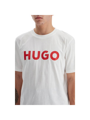 HUGO-Dulivio Logo T-shirt-JOHN JULIA