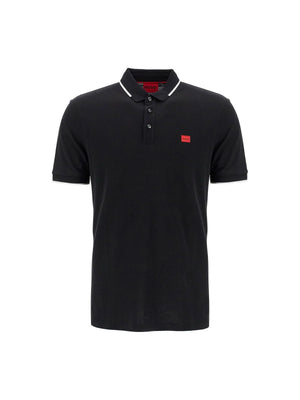 HUGO-Polo Shirt With Contrasting Finishing Details -JOHN JULIA.