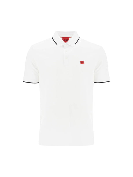 HUGO-Polo Shirt With Contrasting Finishing Details -JOHN JULIA.