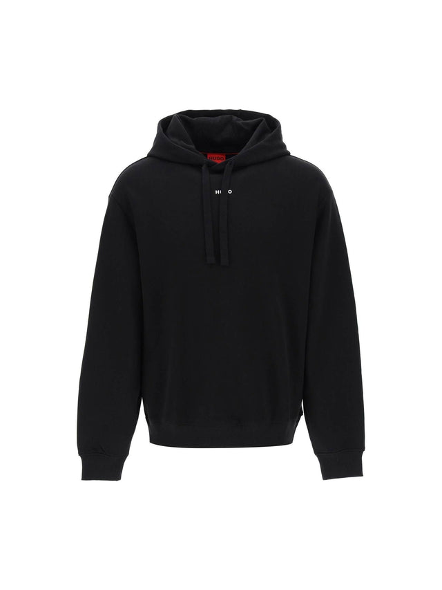 HUGO-Relaxed-Fit French Terry Hoodie -JOHN JULIA.