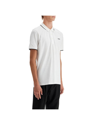 HUGO-Slim Fit Piqué Polo Shirt -JOHN JULIA.