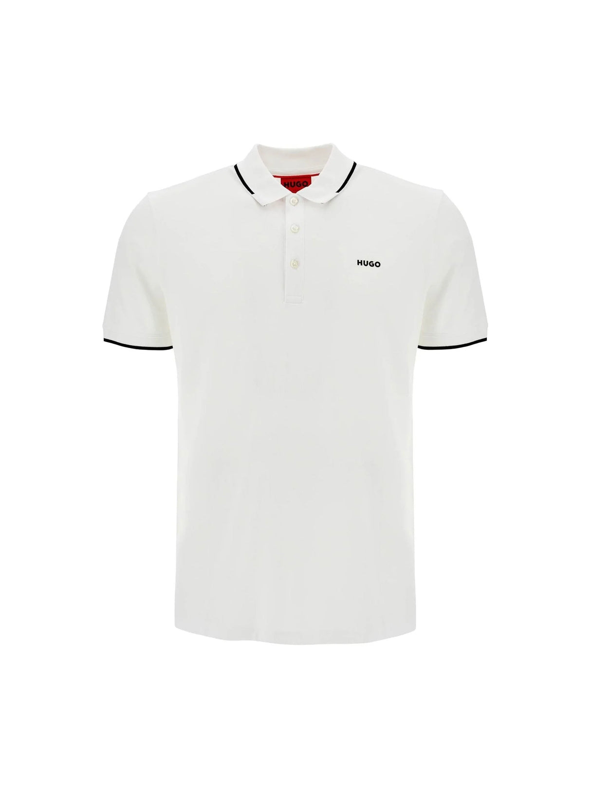 HUGO-Slim Fit Piqué Polo Shirt -JOHN JULIA.