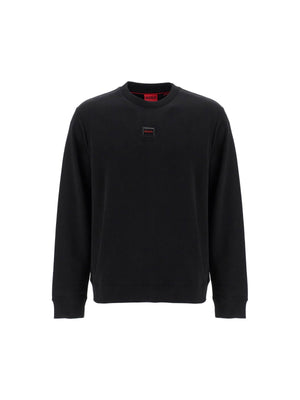 HUGO-Crewneck Sweatshirt With Logo -JOHN JULIA.