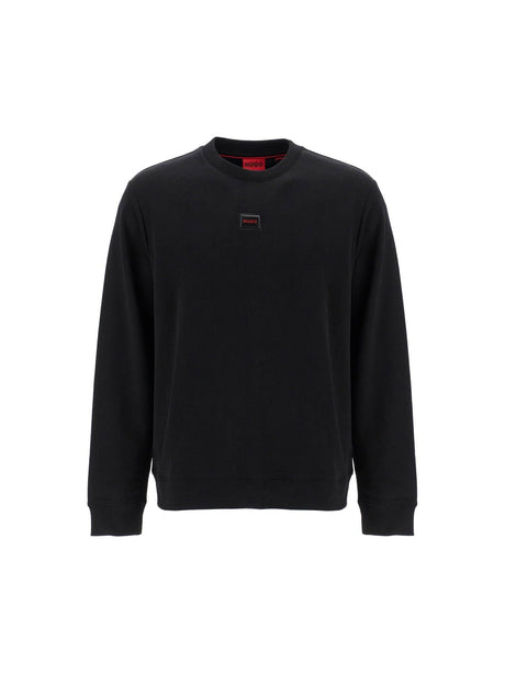 HUGO-Crewneck Sweatshirt With Logo -JOHN JULIA.