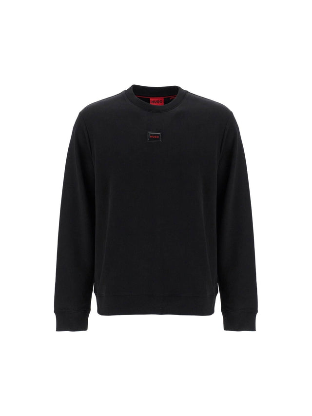 HUGO-Crewneck Sweatshirt With Logo -JOHN JULIA.