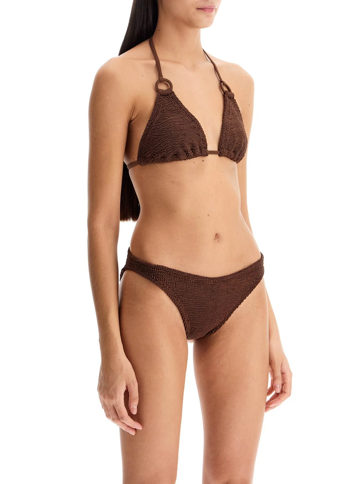 Eva Textured Bikini Set-Hunza G-JOHN JULIA