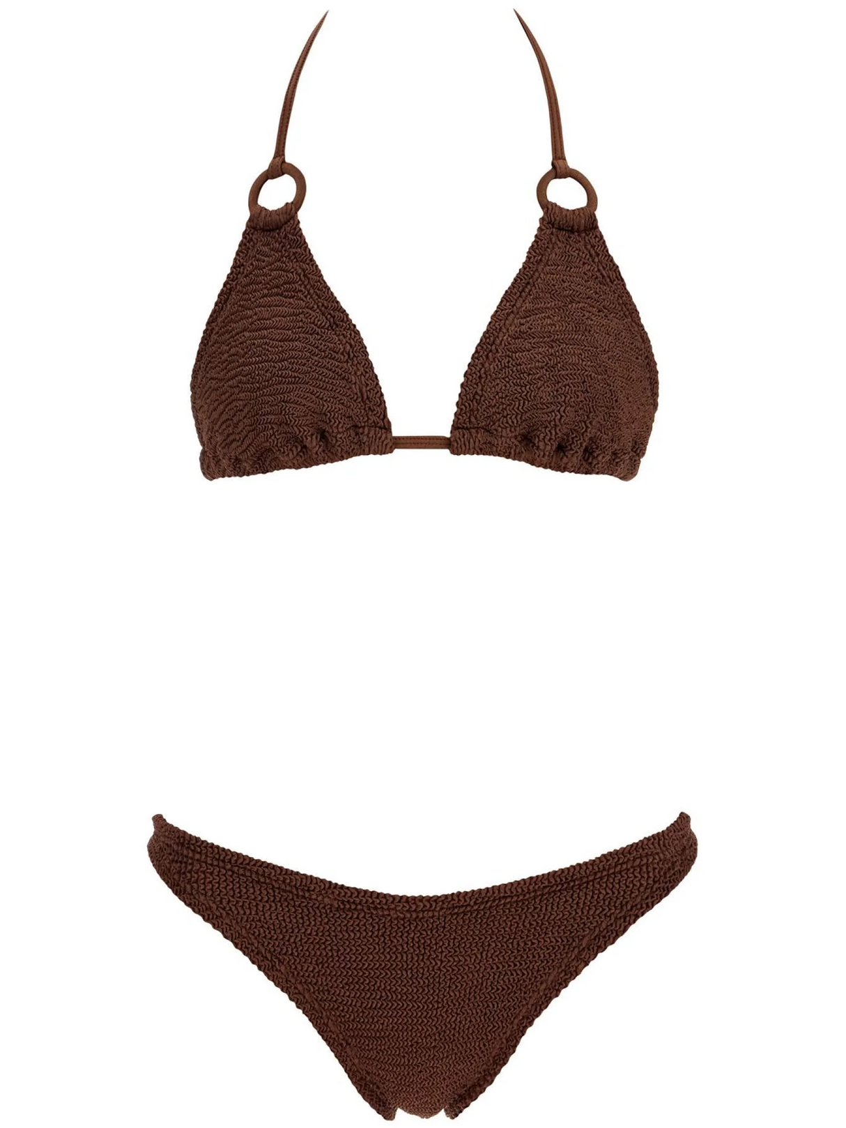 Eva Textured Bikini Set-Hunza G-JOHN JULIA