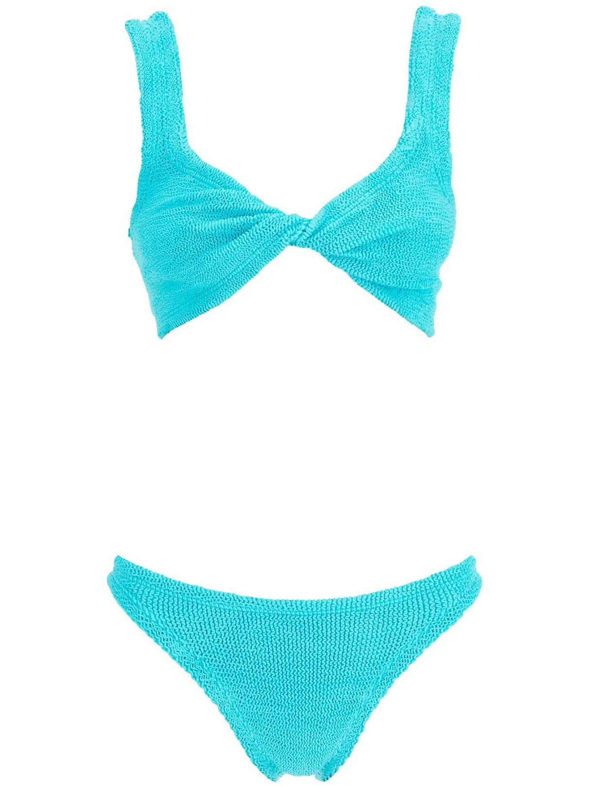 Juno Textured Bikini Set-Hunza G-JOHN JULIA