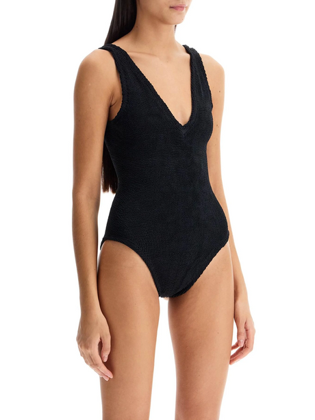 Sadie Textured One-Piece Swimsuit-Hunza G-JOHN JULIA