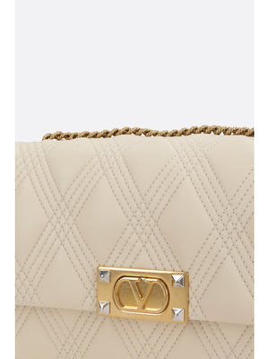 Quiltie 67 Quilted Nappa Shoulder Bag-Valentino Garavani-JOHN JULIA