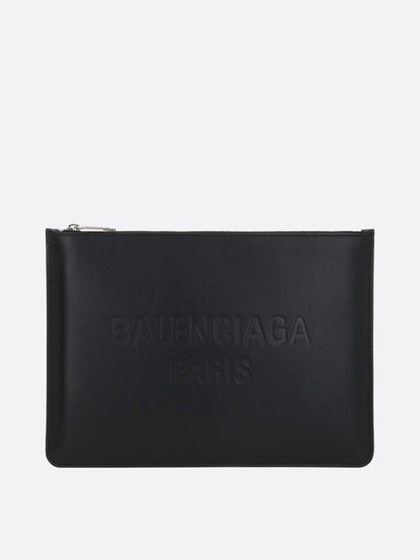 Duty Free Smooth Leather Clutch-Balenciaga-JOHN JULIA