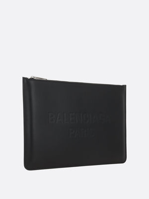 Duty Free Smooth Leather Clutch-Balenciaga-JOHN JULIA