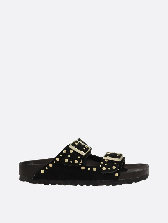 Arizona Rivet Suede Sandals-BIRKENSTOCK-JOHN JULIA