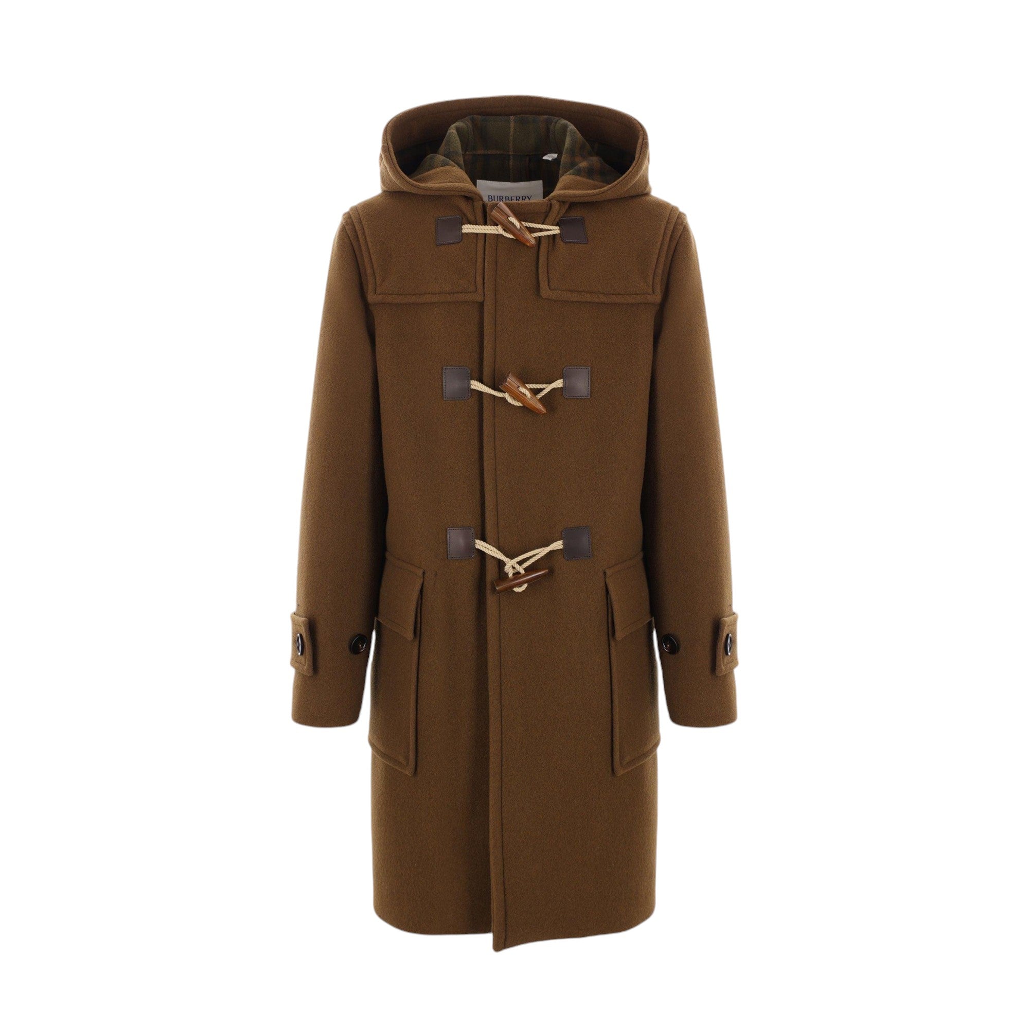 Wool and Cashmere Montgomery Coat-BURBERRY-JOHN JULIA