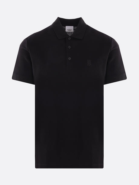 Eddie Piquet Cotton Polo-Burberry-JOHN JULIA