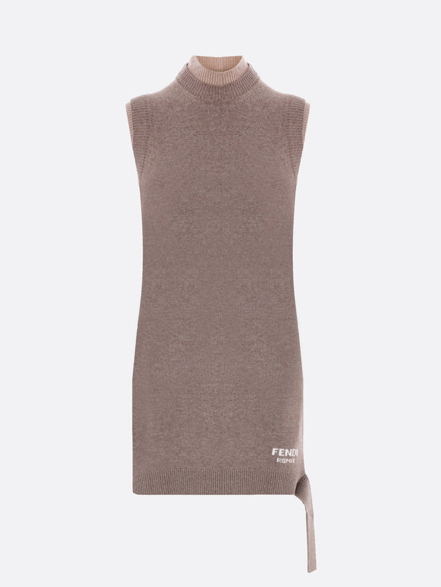 Knit Sleeveless Dress-FENDI-JOHN JULIA