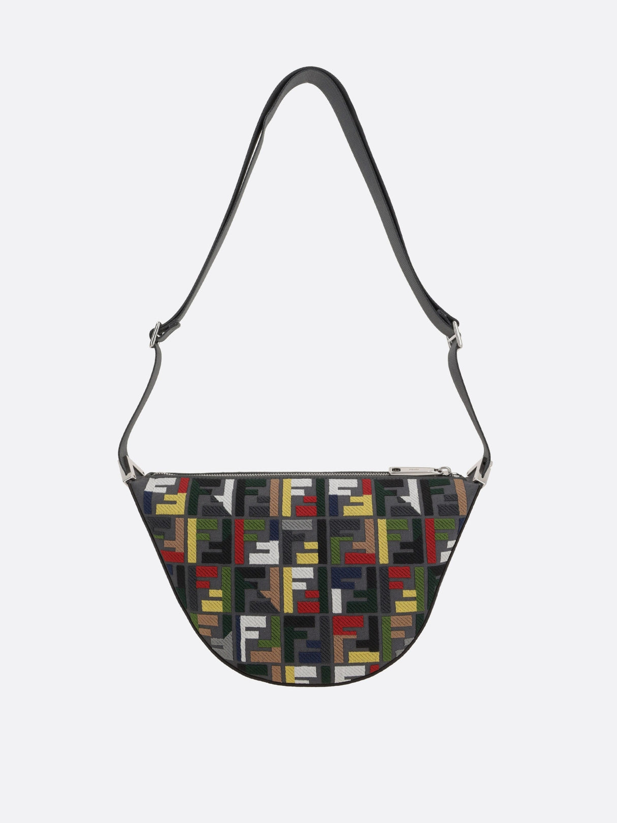 Melon FF Canvas Crossbody Bag-FENDI-JOHN JULIA