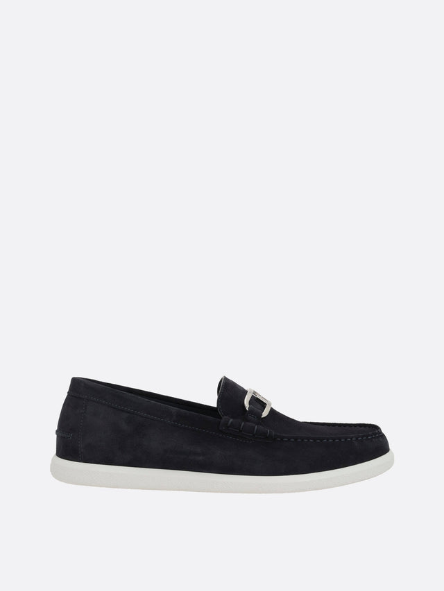 Fendi Olock Light Suede Loafers-FENDI-JOHN JULIA